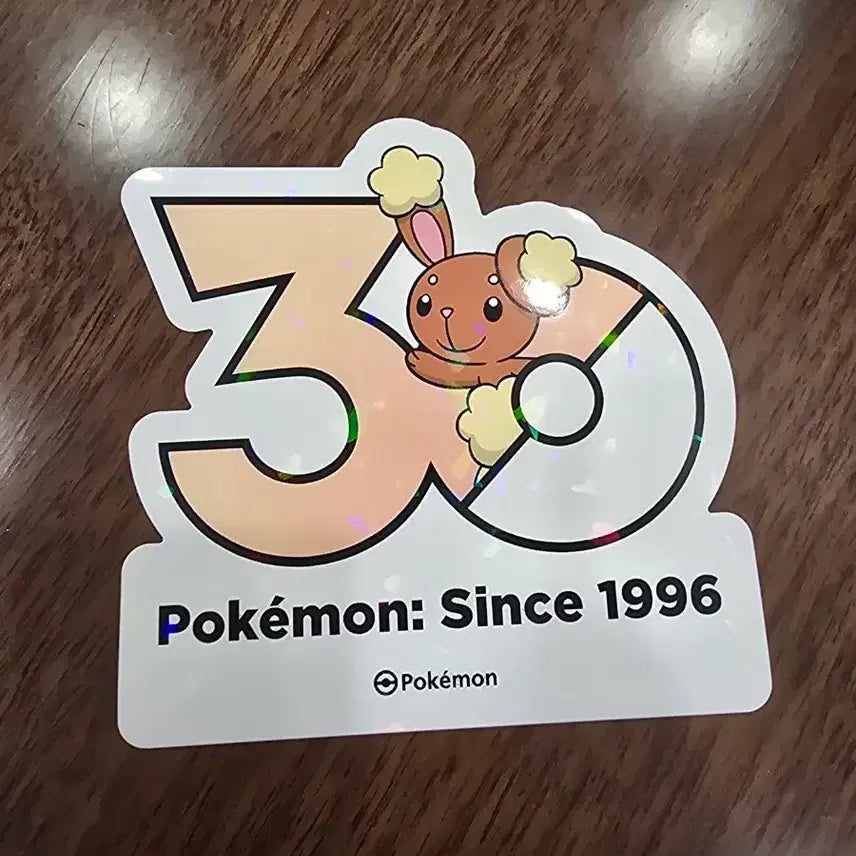 [BUNJANG] Pokemon 30th Anniversary Earroll Sticker / 포켓몬 30주년 이어롤 스티커