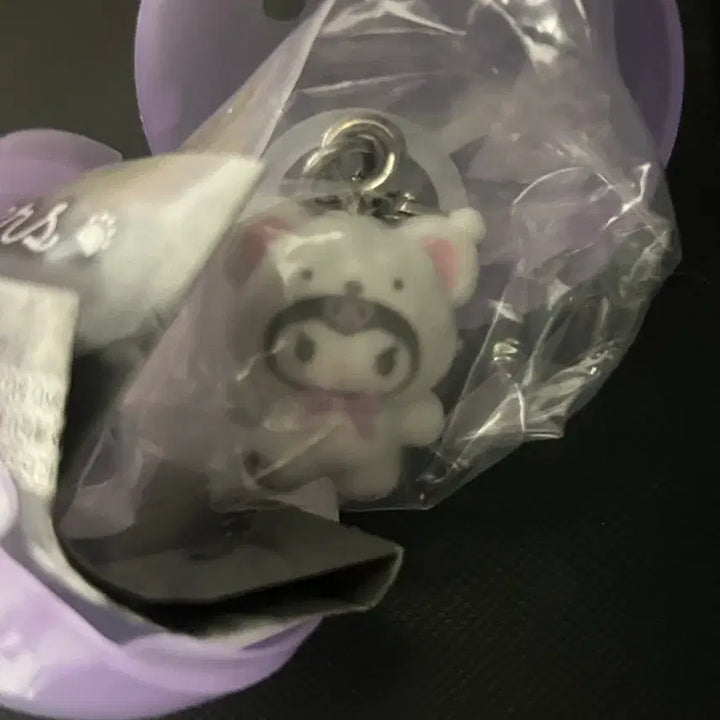[BUNJANG] Sanrio Kuromi Bear Gacha Figure / 산리오 쿠로미 메지루시 곰 가챠 피규어
