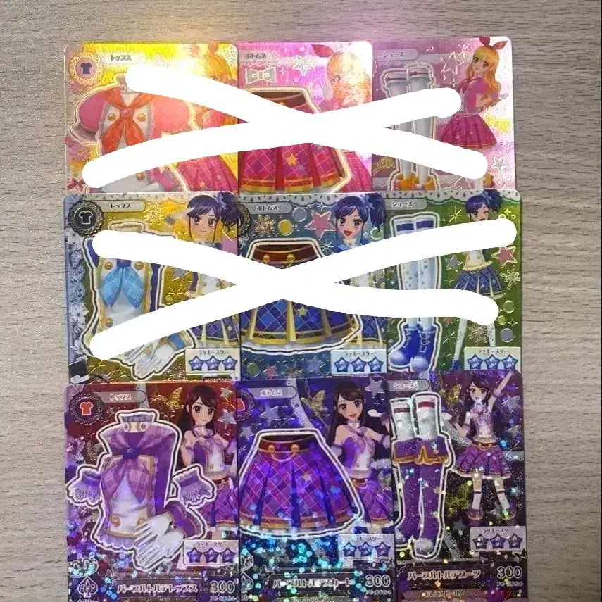 [BUNJANG] Aikatsu! 2nd Grade School Look Soleil Bundle Set / 아이엠스타 아이카츠 2기스쿨룩 란 개별가능