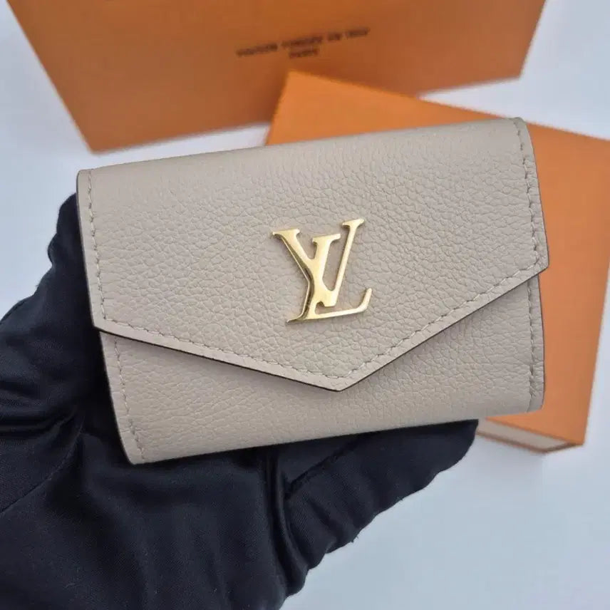 [BUNJANG] Louis Vuitton Lockmini Wallet Greige / 루이비통 락미니 윌렛 그레이지 새상품 락미니윌릿