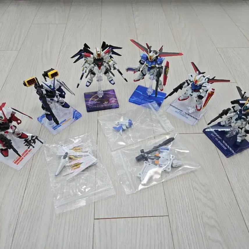 [BUNJANG] Gundam Ensemble Seed 6-Piece Bundle Set / 건담 앙상블 시드 6종 일괄