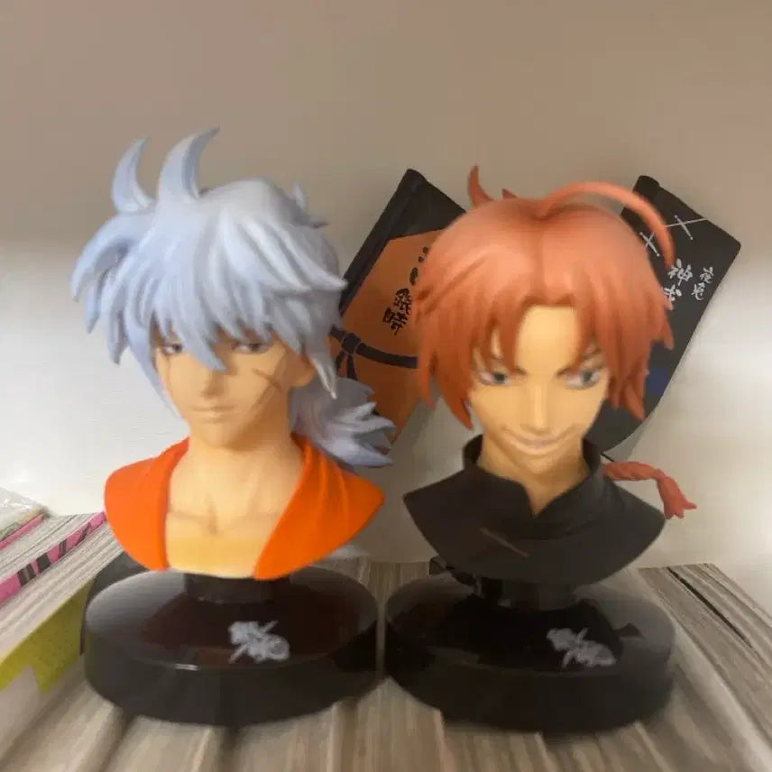 [BUNJANG] Gintama Gintoki &amp; Kamui Bust Figures / 급처 긴토키, 카무이 흉상피규어 은혼