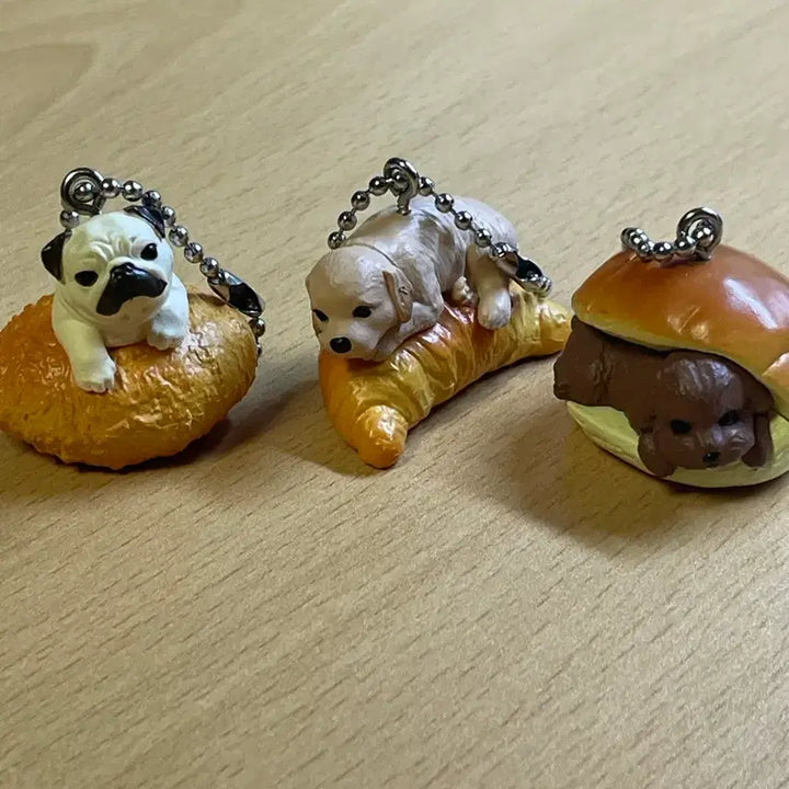 [BUNJANG] Dog Bread Gacha Set (3 Types) / 강아지 빵 가챠 3종일괄