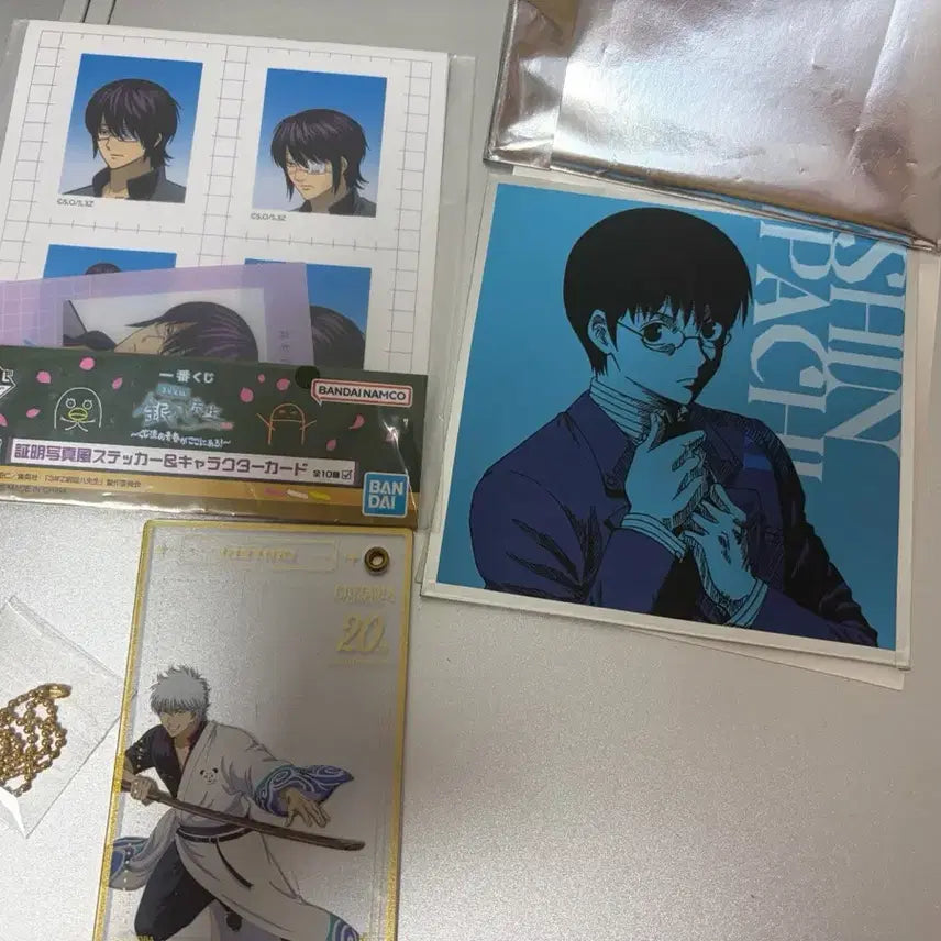 [BUNJANG] Gintama Gintoki, Takasugi, Shinpachi Bundle Set / (일괄)은혼 긴토키 타카스기 신파치 굿즈