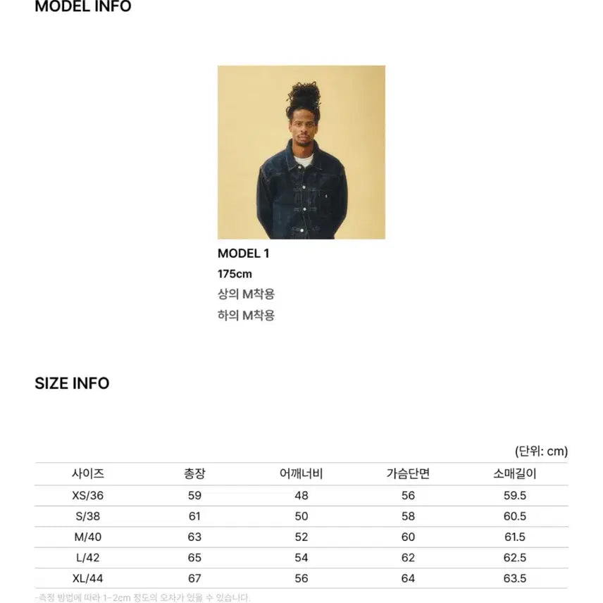 [BUNJANG] Outstanding 1st Gen Selvage Denim Jacket - Size S / [S] 아웃스탠딩 1세대 셀비지 데님자켓