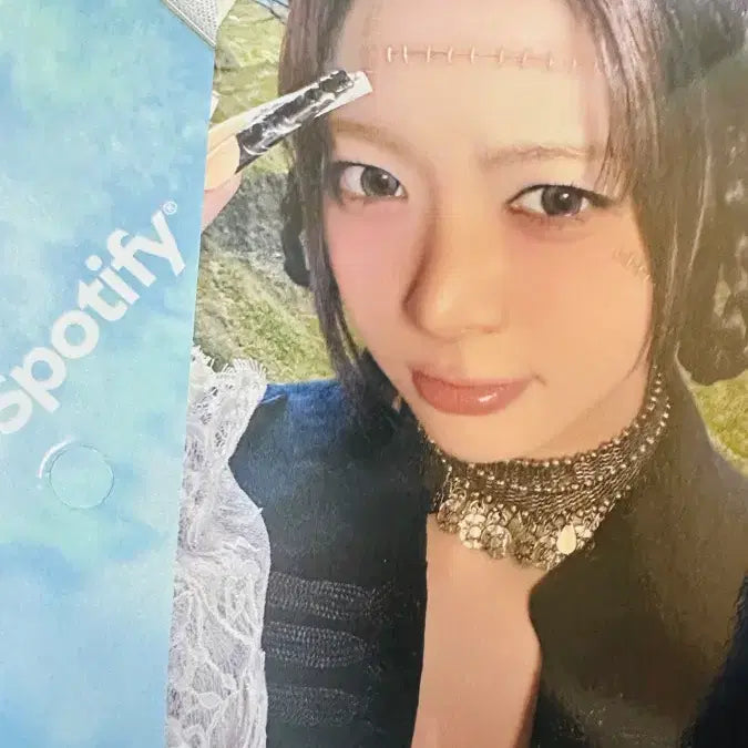 [BUNJANG] LE SSERAFIM Spotify Hong Eunchae Photocard / 르세라핌 스포티파이 홍은채 포토카드