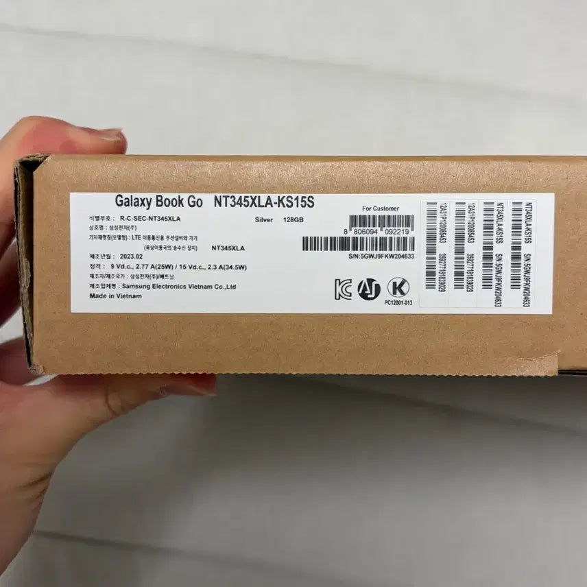[BUNJANG] Samsung Galaxy Book Go 128GB Silver / (새상품) 갤럭시 book go 128gb silver