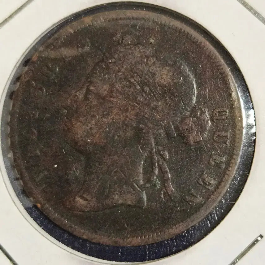 [BUNJANG] British Victoria Straits Settlements 1 Cent Coin / 영국 빅토리아 해협식민지 1센트