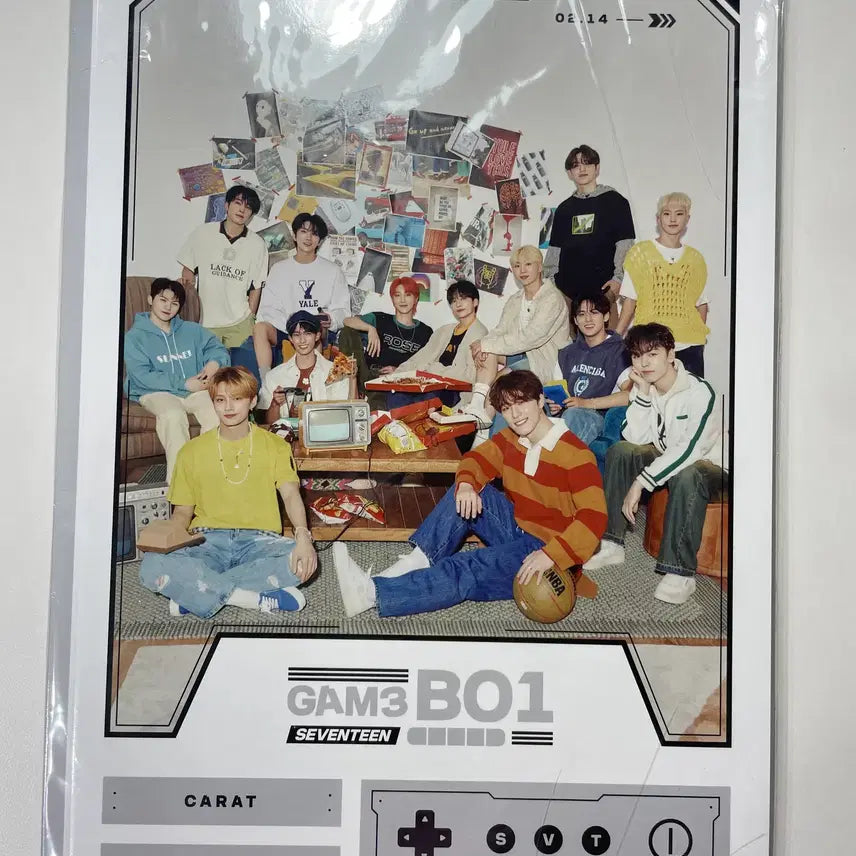 [BUNJANG] Seventeen Gameboy Photocard Set (All Members) &amp; Photobook / 세븐틴 게임보이 포카 2종(전 멤버 다 있음) 및 포토북