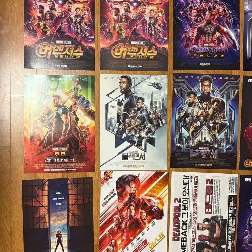 [BUNJANG] Marvel Avengers Spider-Man Movie Poster Collection (15 Types) / 마블 어벤져스/ 스파이더맨 등 영화 포스터 모음 15종