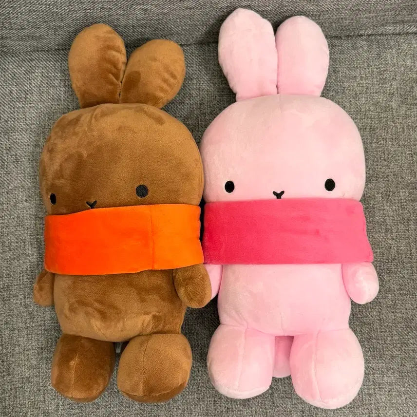 [BUNJANG] BUTTO 25cm Plush Doll (Pink, Brown) Bundle Set / 부토(핑크, 브라운) 25cm 봉제인형 정품 일괄