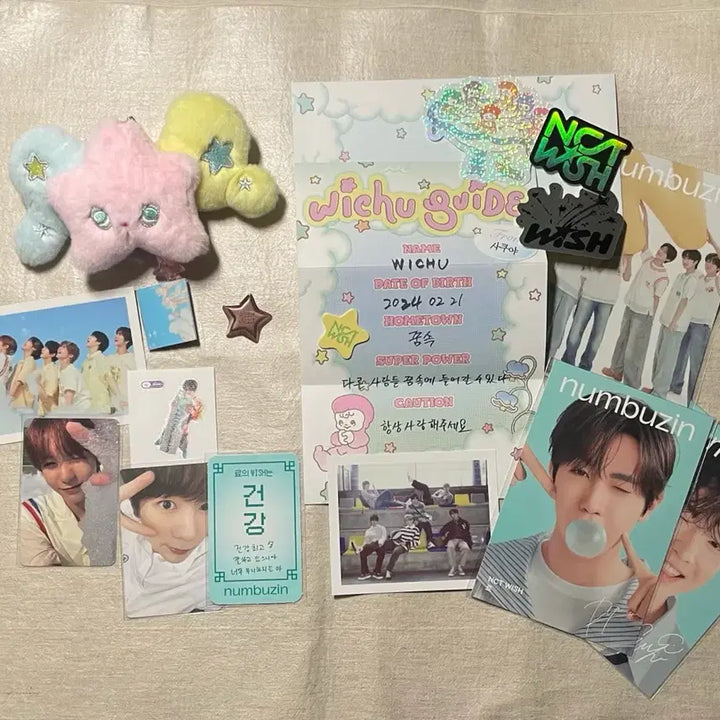 [BUNJANG] NCT WISH Pop-Up Store Lucky Draw Photocards, Stickers, Guide, and More / 엔시티 위시 팝츄 앨범 료 포카 시온 띠부씰 사쿠야 가이드 위츄 스오위