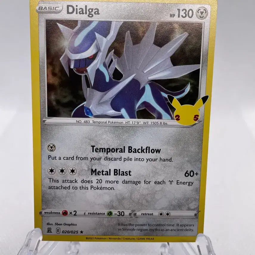 [BUNJANG] 25th Anniversary North American Edition Dialga &amp; Palkia Holo Cards - English Pokémon Cards / 25주년 북미판 디아루가, 펄기아 홀로카드 영판 포켓몬카드