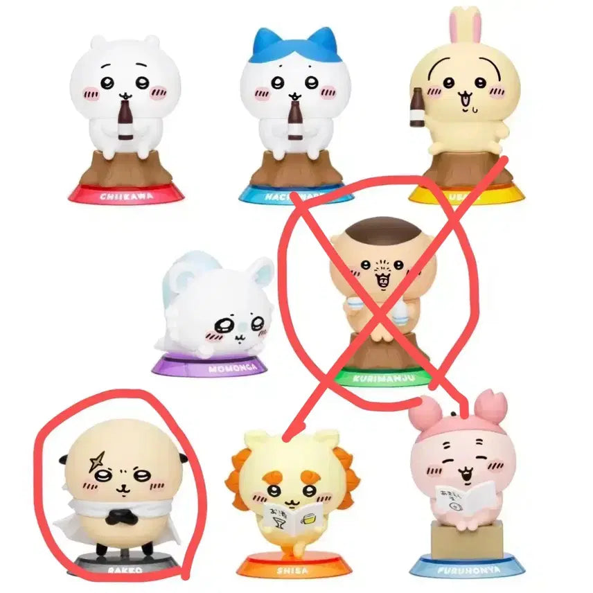 [BUNJANG] Chiikawa Relaxed Days Kurimanju Figure / 치이카와 릴렉스 유유자적 DAYS 피규어 쿠리만쥬 랏코