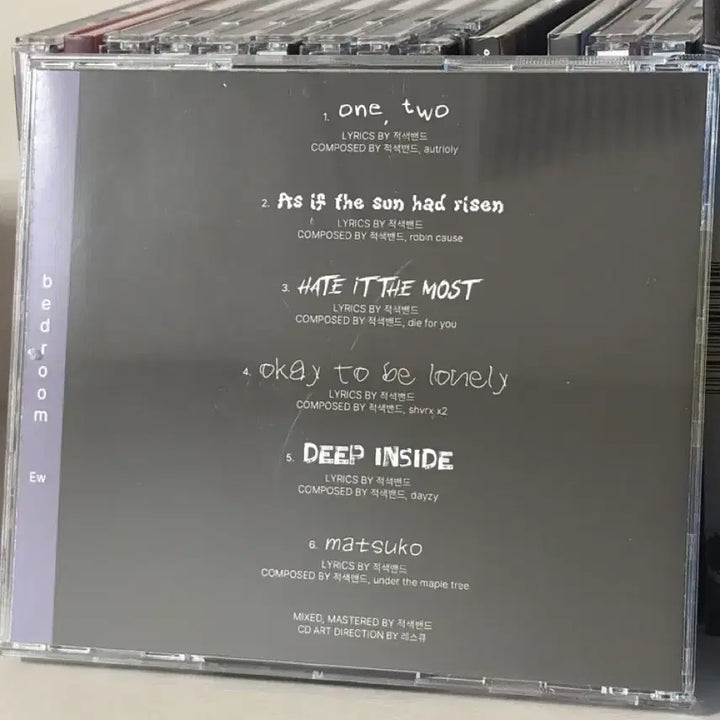 [BUNJANG] Juksaek Band bedroom Ew Autographed Album / 적색밴드 bedroom Ew 사인반