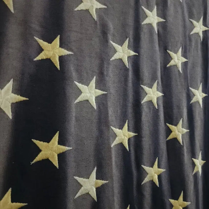 [BUNJANG] Vintage 90s American Flag Sun-Fading Cotton Wall Hanging / 90s 빈티지 미국 국기 성조기 오리지널 옐로우 썬페이딩 코튼