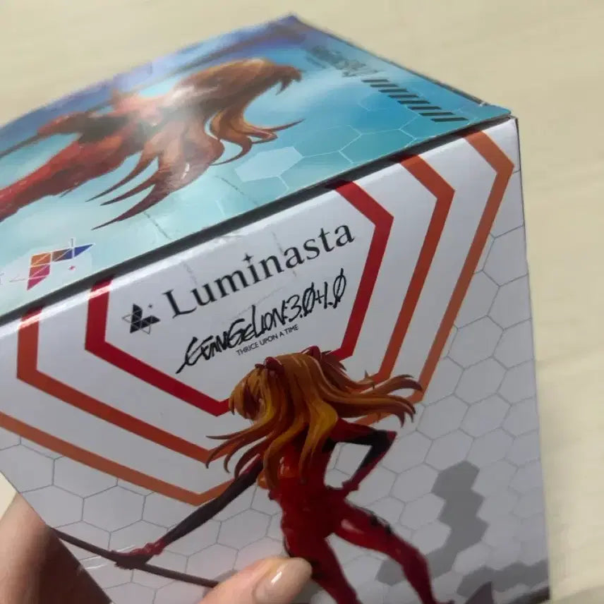 [BUNJANG] SEGA Asuka Langley Soryu Figure with Spear of Longinus / 에반게리온 아스카 랑그레이 피규어 세가 롱기누스의 창