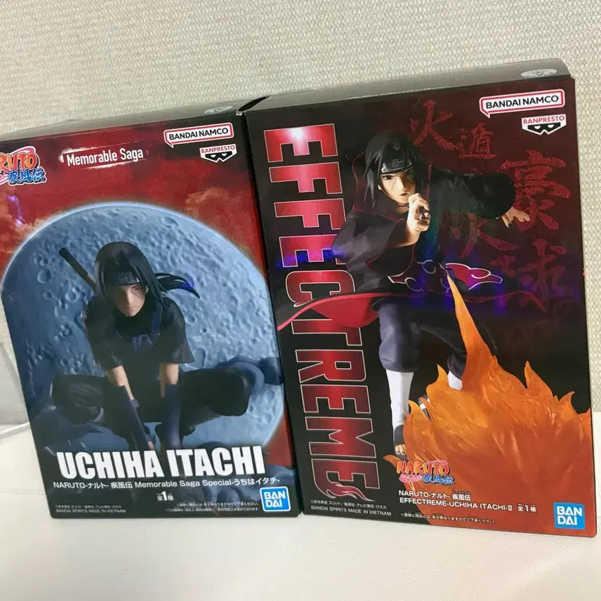 [BUNJANG] Banpresto Uchiha Itachi Figure Bundle / 반프레스토 나루토 우치하 이타치 피규어 일괄 양도