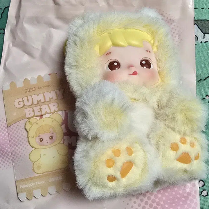 [BUNJANG] Pop Mart Hachi PuPu Jelly Bear Pineapple Figure / 팝마트 하치푸푸 젤리곰 파인애플