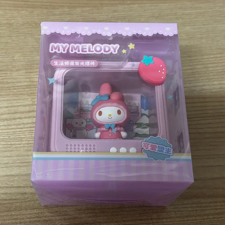 [BUNJANG] Sanrio My Melody TV Mood Lamp Figure / 마이멜로디 TV 무드등 피규어 새상품