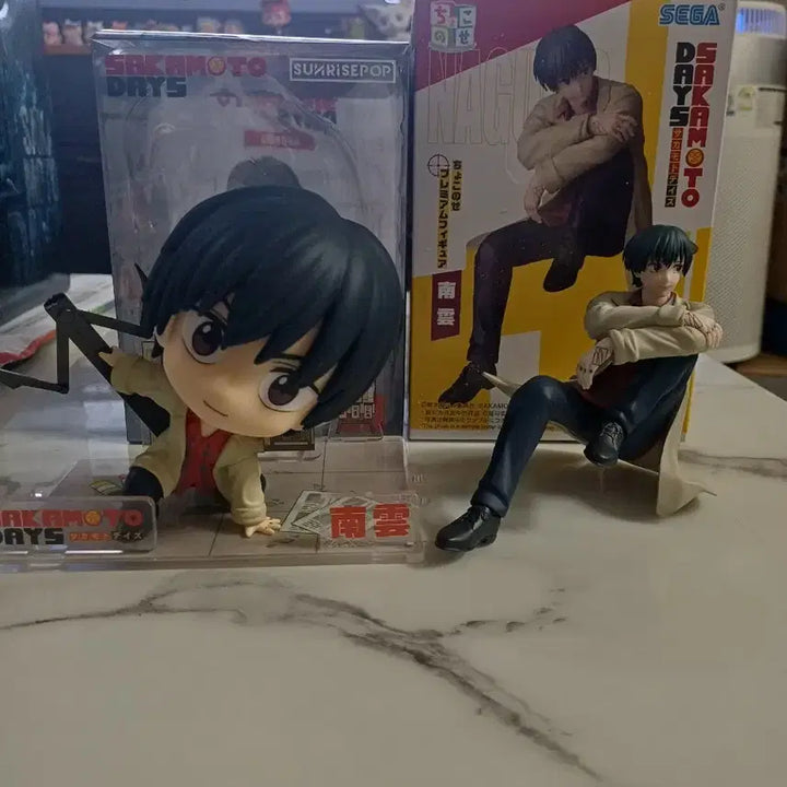 [BUNJANG] Sakamoto Days Nagumo Yoichi SEGA Choconose &amp; Sunrise Pop Figures / [최종가격인하]사카모토데이즈 나구모요이치 선라이즈팝 피규어 앙도