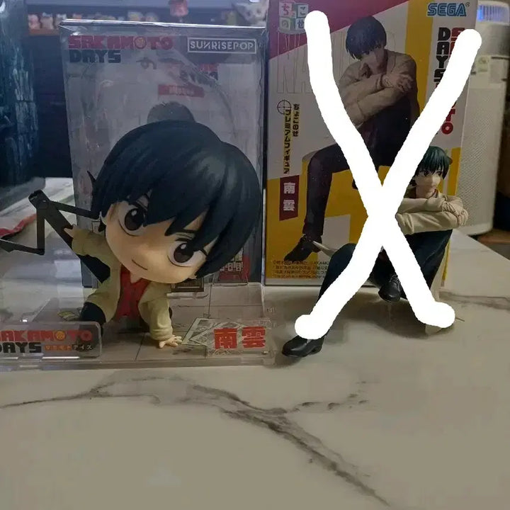 [BUNJANG] Sakamoto Days Nagumo Yoichi SEGA Choconose &amp; Sunrise Pop Figures / [최종가격인하]사카모토데이즈 나구모요이치 선라이즈팝 피규어 앙도