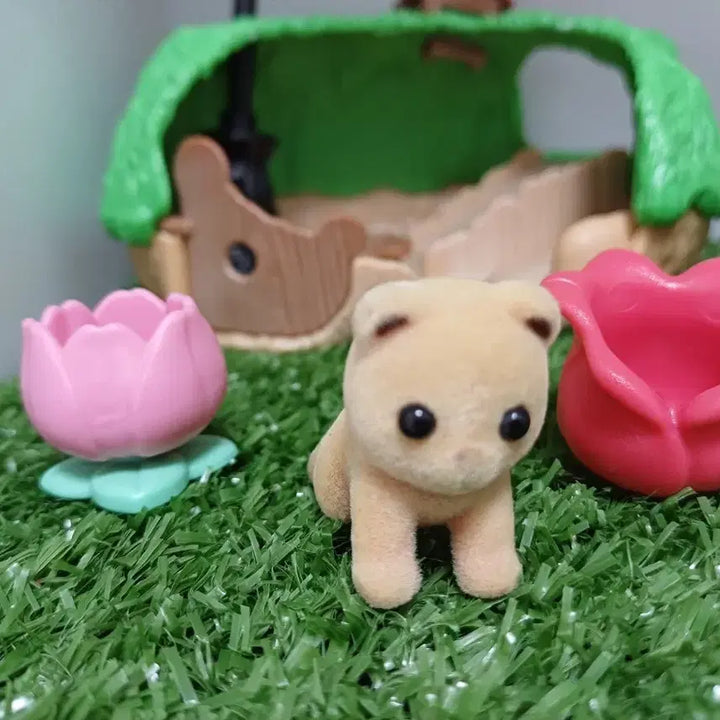 [BUNJANG] Sylvanian Families Old Bear Baby Crawler / 실바니안 올드 곰 기는 아기