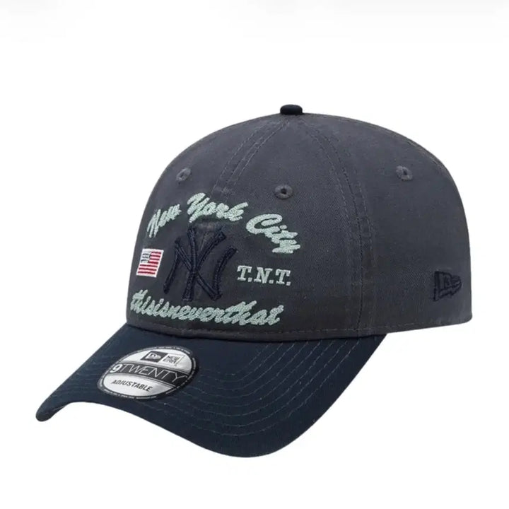 [BUNJANG] New Era x Thisisneverthat Two-Tone Ball Cap / 뉴에라 x 디스이즈네버댓 디네댓 투톤 볼캡 모자