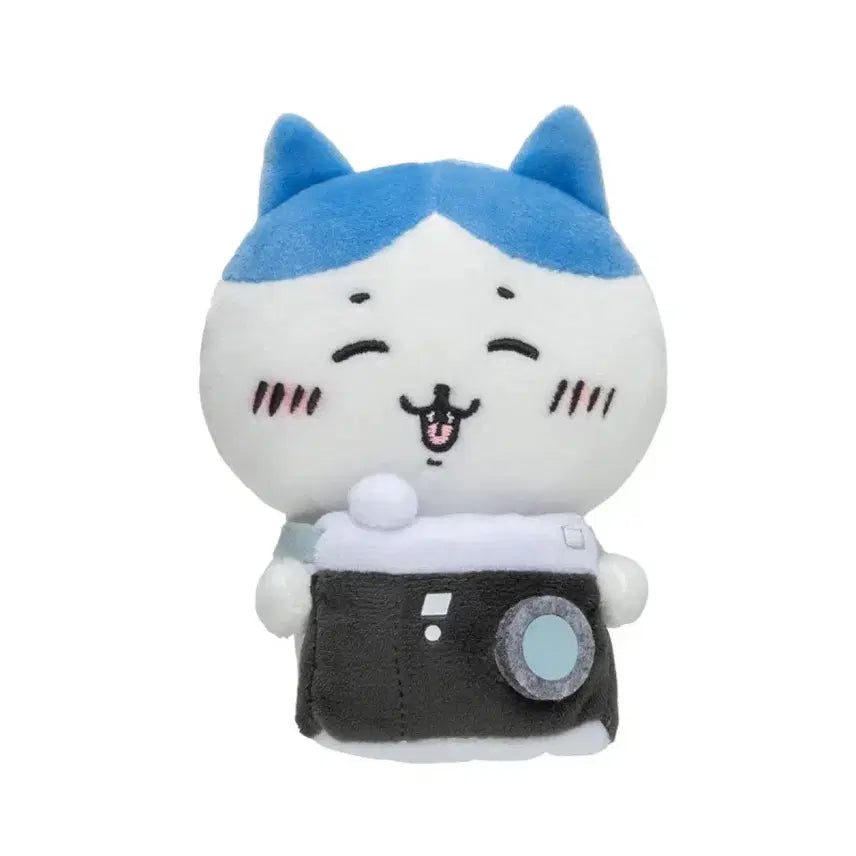 [BUNJANG] Chiikawa Hachware Desktop Plush Doll Camera / 치이카와 하치와레 데스크탑 누이 인형 카메라
