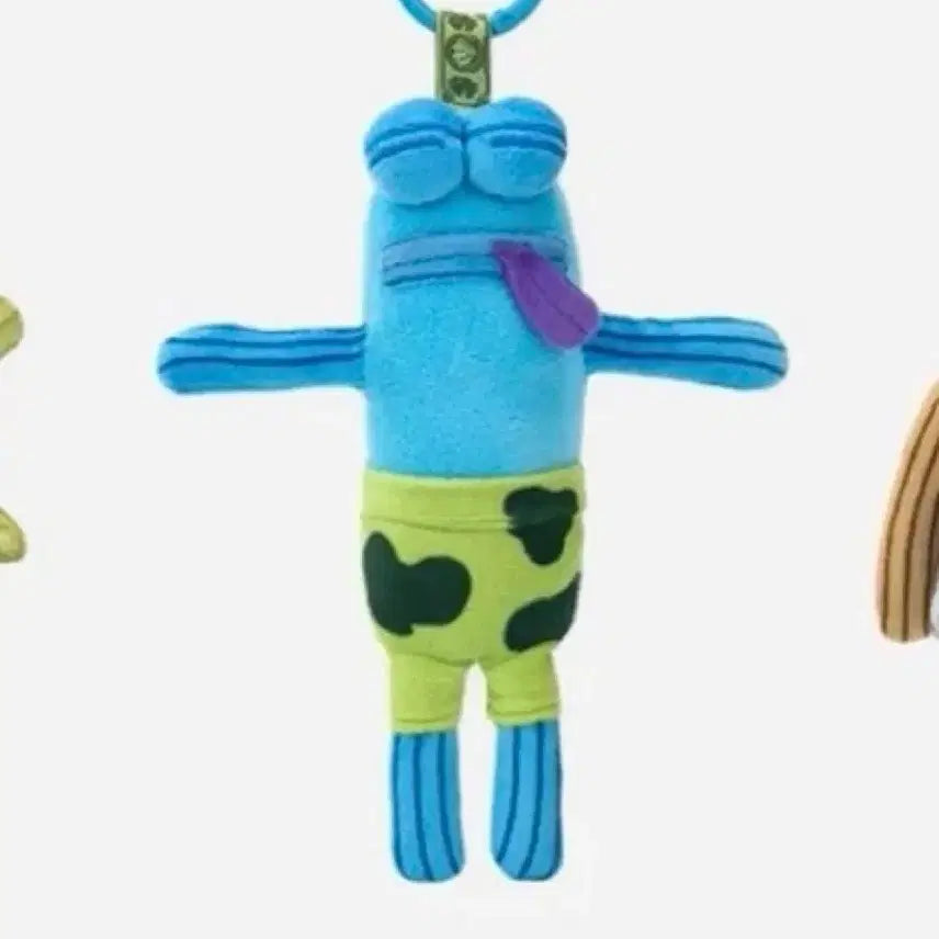 [BUNJANG] Pop Mart SpongeBob SquarePants Bikini Bottom Quirky Friends Flat Fish Blind Box Keychain / 납작한 물고기 팝마트 스폰지밥 비키니 시티의 엉뚱한 친구들