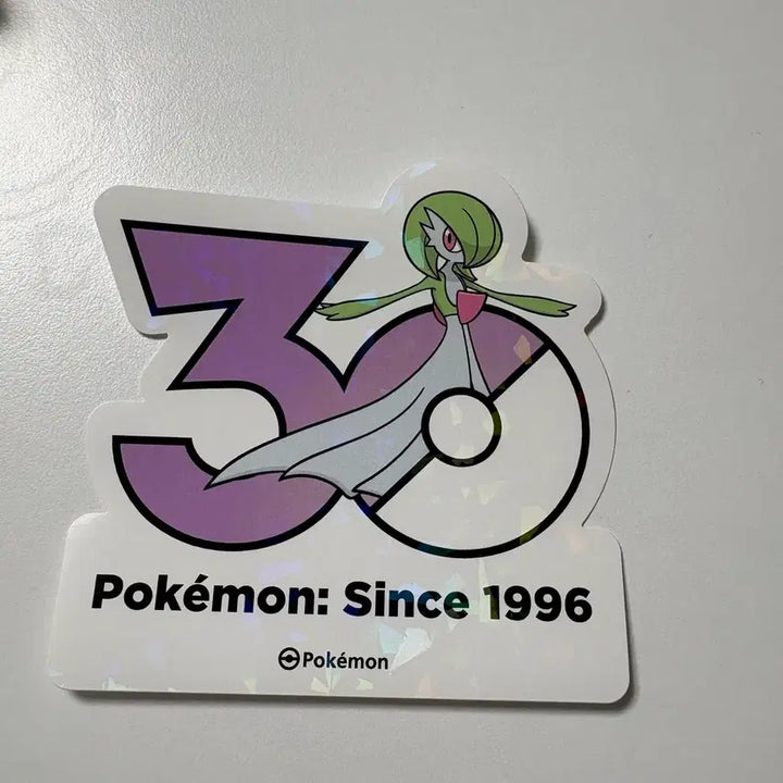 [BUNJANG] Pokemon Gardevoir Logo Sticker + Ralts Badge Set / 포켓몬 가디안 로고스티커 + 랄토스 뱃지 올리브영 포레스트
