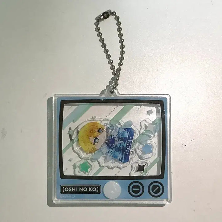 [BUNJANG] Oshi no Ko Aqua Acrylic Shaker Keyring / 최애의 아이 아쿠아 아크릴 키링 쉐이커