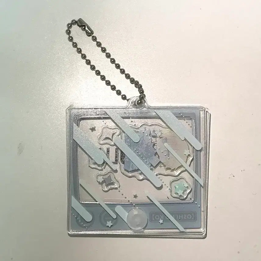 [BUNJANG] Oshi no Ko Aqua Acrylic Shaker Keyring / 최애의 아이 아쿠아 아크릴 키링 쉐이커