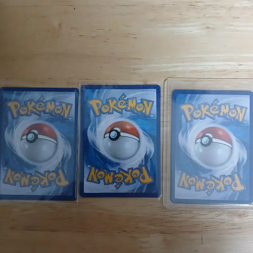 [BUNJANG] Pokemon Card Charizard, Gengar, Vaporeon 3-Card Set / 포켓몬 카드 리자몽 유채 세류 3종
