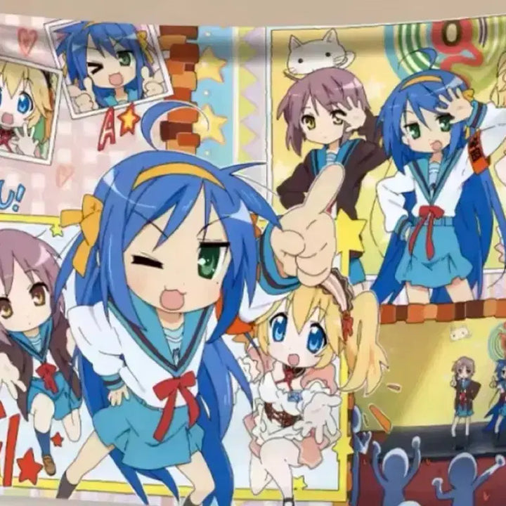 [BUNJANG] Lucky Star Tapestry Poster (Sealed) / 미개봉) 러키스타 테피스트리 포스터 판매합니다