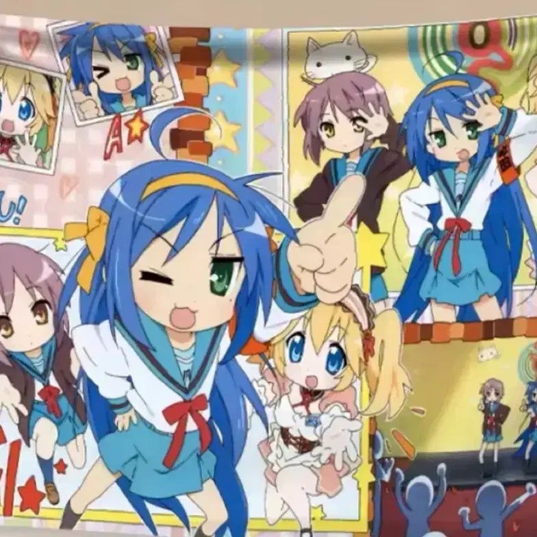 [BUNJANG] Lucky Star Tapestry Poster (Sealed) / 미개봉) 러키스타 테피스트리 포스터 판매합니다