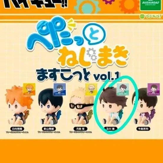 [BUNJANG] Haikyu!! Petatto Gear Vol. 1 Oikawa Figure / 하이큐 펫타토 태엽 vol.1 오이카와