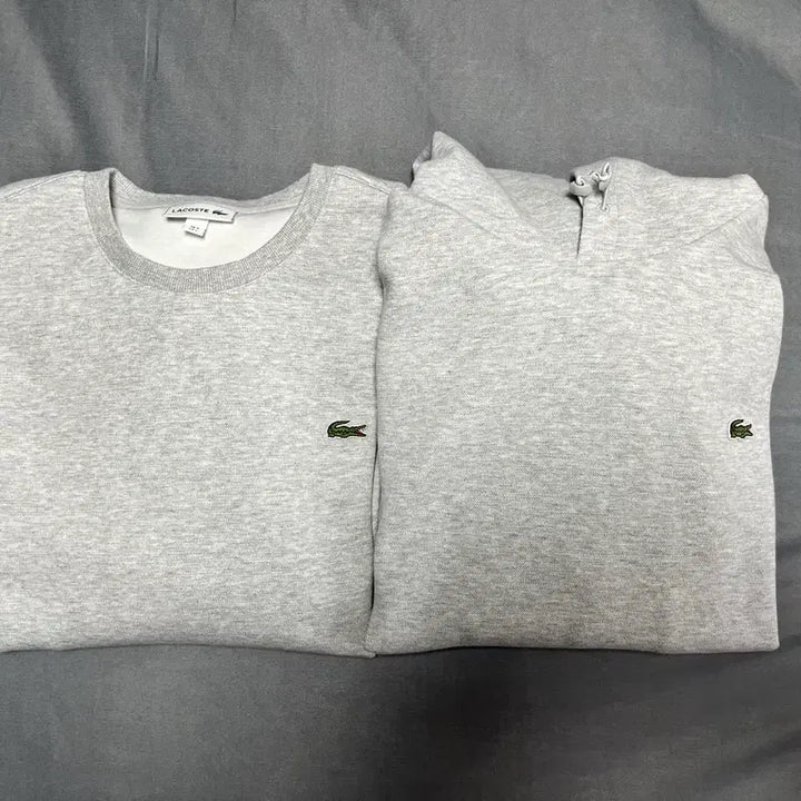 [BUNJANG] Lacoste Technical Hooded Sweatshirt &amp; Sweatshirt Bundle / 라코스테 테크니컬 후드 스웻셔츠 및 맨투맨 일괄 판매합니다.