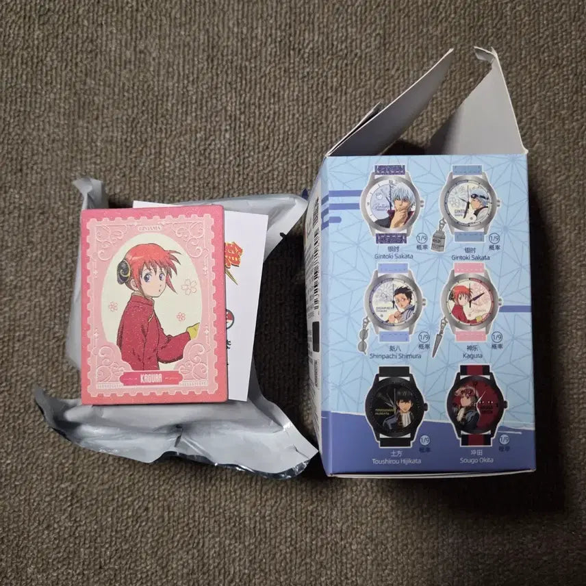 [BUNJANG] Gintama Kagura Unsealed Wristwatch / 은혼 손목 시계 카구라 (미개봉)