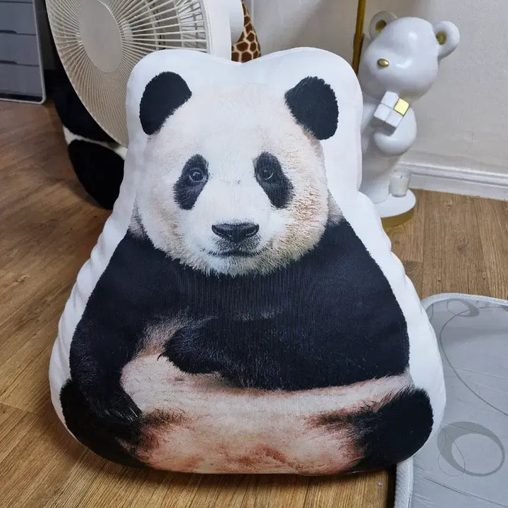[BUNJANG] Fu Bao Plush Cushion / (플미가이하) 푸바오 실사쿠션