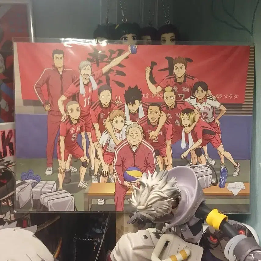 [BUNJANG] Haikyuu!! Nekoma High School Group Photo Postcard - The Dumpster Battle Movie Exclusive / 미개봉) 하이큐 네코마 단체 사진 엽서 쓰결전 영화 특전