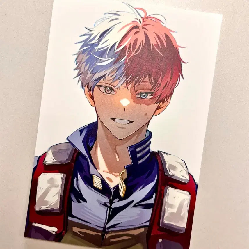 [BUNJANG] My Hero Academia Todoroki Shoto Custom Postcard / 나히아 히로아카 토도로키 쇼토 커비님 엽서 비공굿