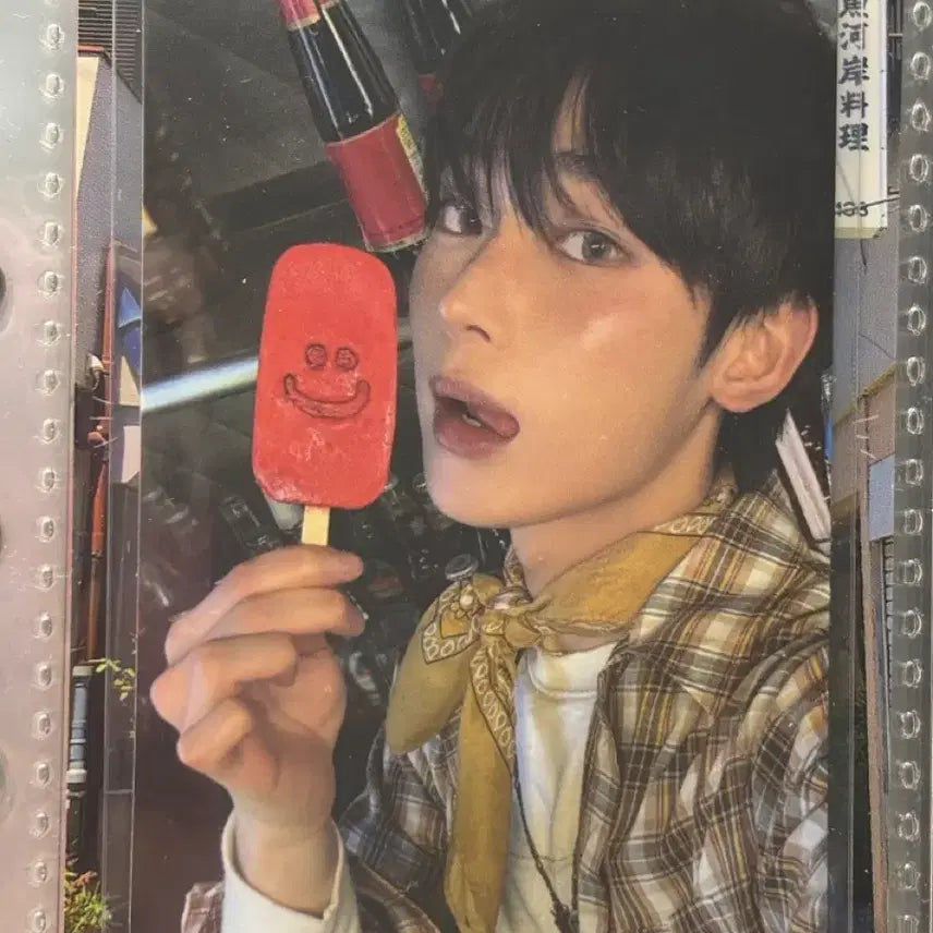 [BUNJANG] ENHYPEN Sunoo Ice Cream The Shinyish Afterlight Photocard / 엔하이픈 아이스크림 선우 포카 더신베니쉬 애프터라이트