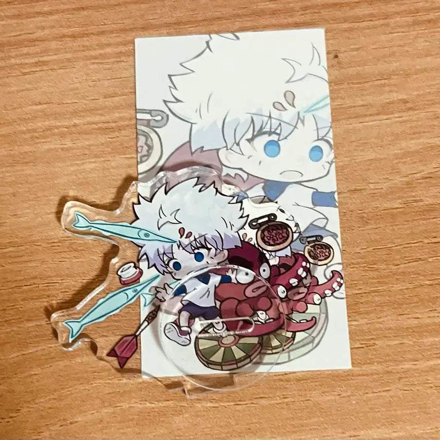 [BUNJANG] Hunter x Hunter Killua Acrylic Standee / 반택포,당일배송)헌터헌터 키르아 비공굿 아크릴 양도판매 굿즈헌헌