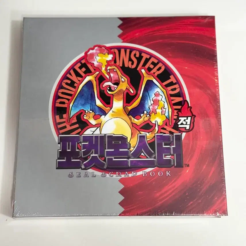 [BUNJANG] Pokemon 30th Anniversary Charizard Sticker Book (Sealed) / 미개봉 택포) 포켓몬스터 30주년 리자몽 띠부씰북