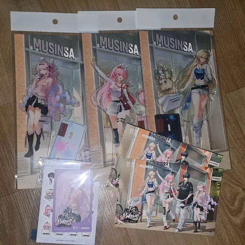 [BUNJANG] Musinsa Myungjo Acrylic Stand &amp; Bundle Set / 무신사 명조 아크릴 스탠드 및 나머지 일괄 판매