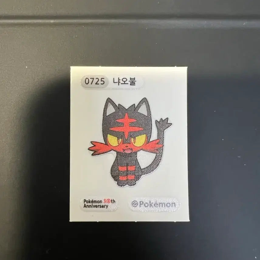 [BUNJANG] Pokemon Fennekin 30th Anniversary Season 5 Bread Sticker / 포켓몬 냐오불 30주년 시즌5 띠부씰