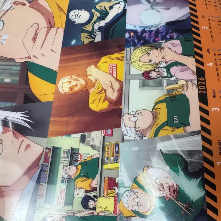 [BUNJANG] Sakamoto Days 2026 Limited Clear Calendar Set (Taro Sakamoto) + Goods / 2026 사카모토 데이즈 한정 클리어 달력 (사카모토 타로) + 굿즈