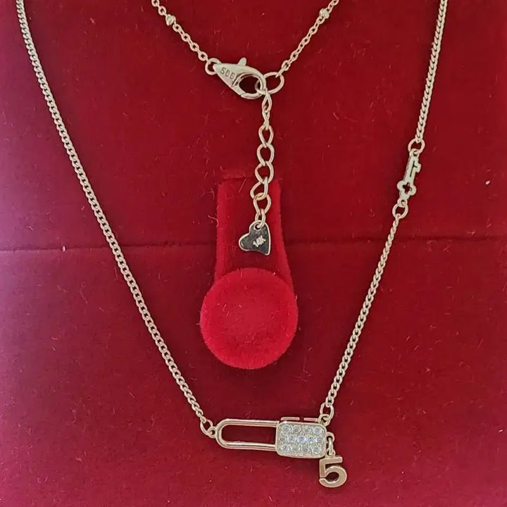 [BUNJANG] 14K Pink Gold Unique Custom Lock and Key Pendant Necklace / 인천직거래68만원@14k 고퀄 세상에 하나 특별제작 목걸이(세공비 고가)