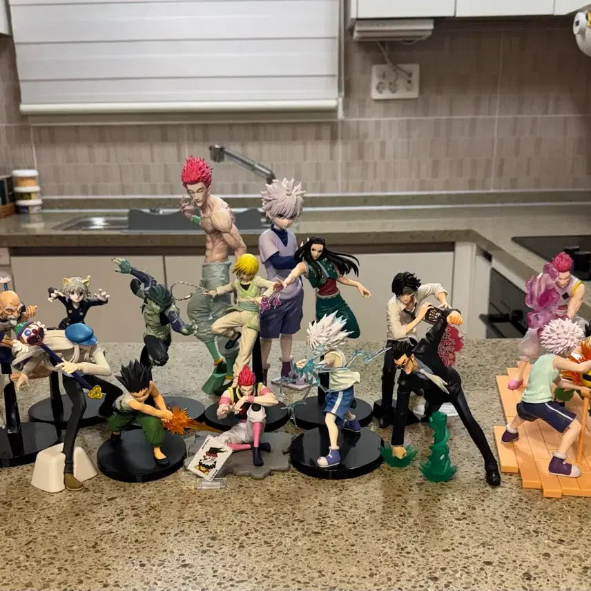 [BUNJANG] Hunter x Hunter 16-Figure Bundle Set / (!일괄판매) 헌터x헌터 피규어 16체